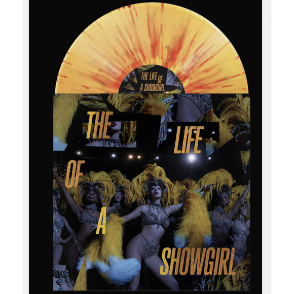 Taylor Swift THE LIFE OF A SHOWGIRL That's Show Business GOLDEN Edition IN Hand